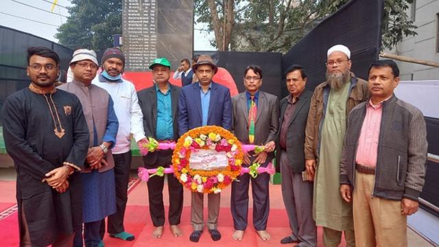 কর্নেল মালেক মেডিকেলে শহীদ বুদ্ধিজীবী দিবস পালিত 