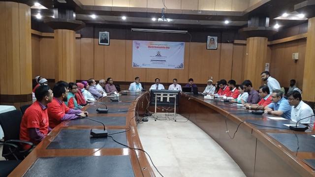 বিএসএমএমইউয়ে বিশ্ব হিমোফিলিয়া দিবস উদযাপন
