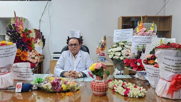 নিনমাসের নতুন পরিচালক অধ্যাপক ডা. একেএম ফজলুল বারী