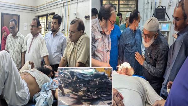 ভয়াবহ সড়ক দুর্ঘটনার কবলে কুষ্টিয়া মেডিকেলের দুই চিকিৎসক