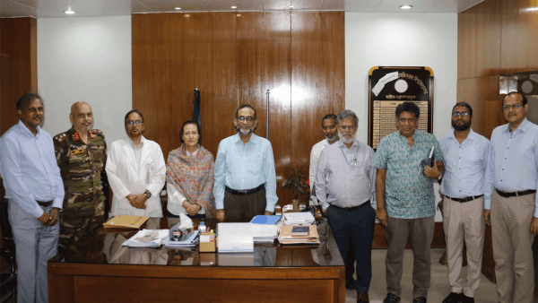 ‘সংক্রমণ প্রতিরোধে’ বিএমইউকে জাতীয় মডেল হিসেবে গড়বে ডব্লিউএইচও
