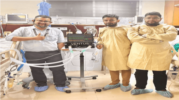 বাংলাদেশি গবেষকদের তৈরি কৃত্রিম শ্বাসপ্রশ্বাস যন্ত্রের ক্লিনিক্যাল ট্রায়াল সফল