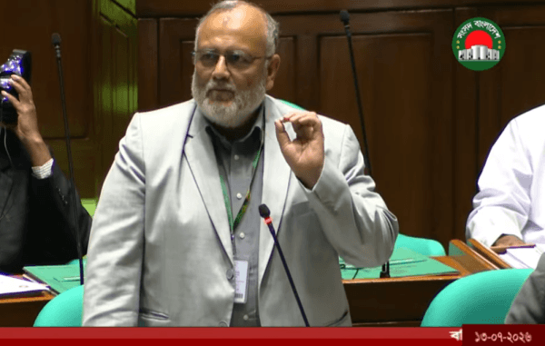 সংসদে আইনমন্ত্রীর বক্তব্যের দুটি ‘ভুল’ ধরিয়ে দিলেন বিরোধী দলীয় এমপি